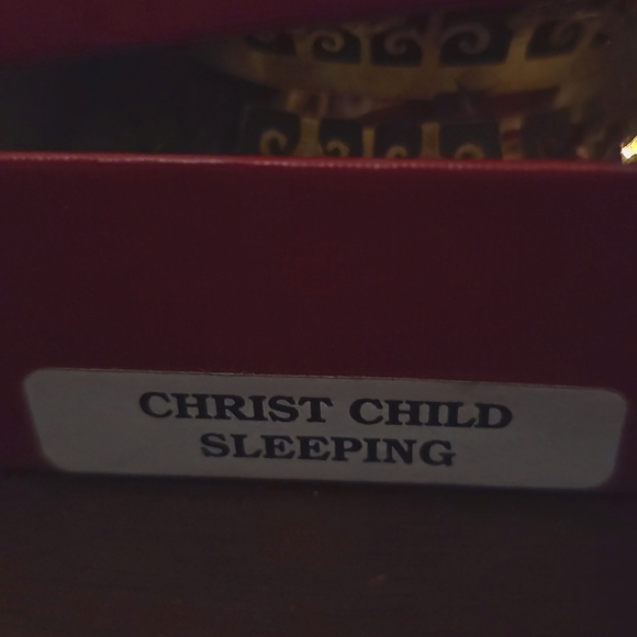 Vintage Christ Sleeping Child Ornament 1987 - Picture 5 of 5
